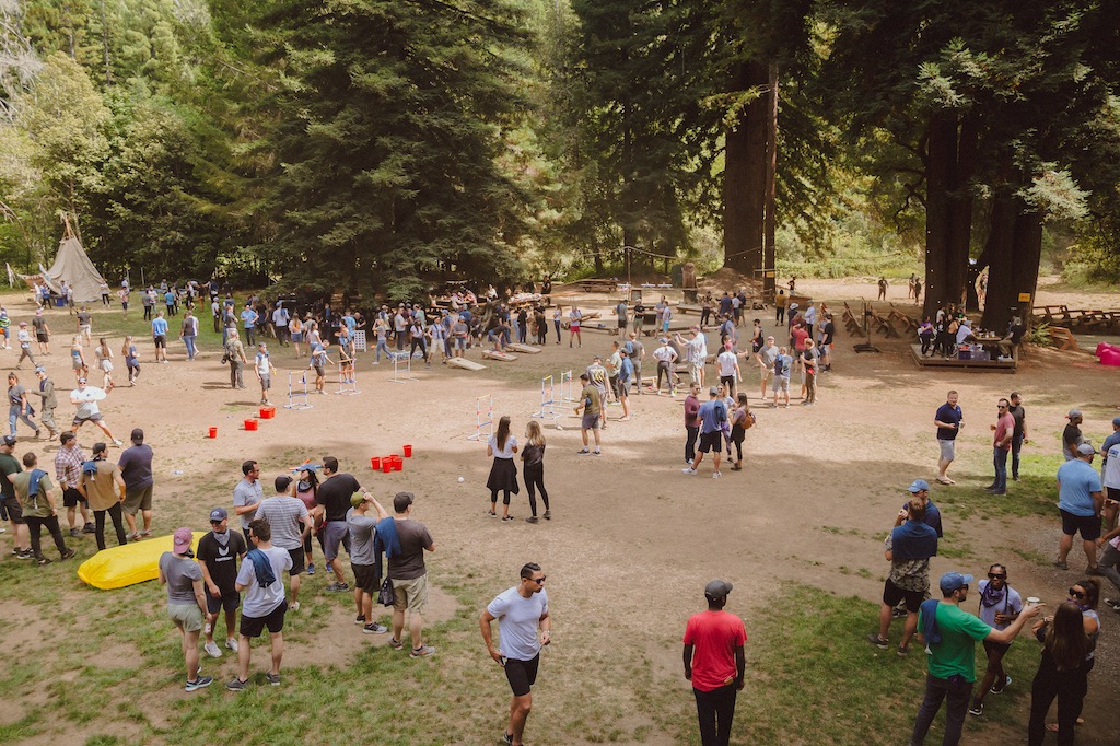 Team building outdoor adventure